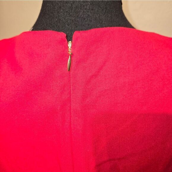 NWT Elie Tahari front  red dress size 6 NWT - Picture 12 of 15